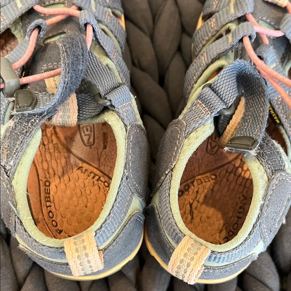 Keen Kids' Sandals in Gray and Pink